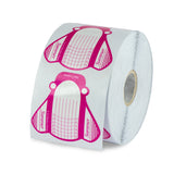 Modellierschablonen Pink Weiß extra breit 500er Rolle