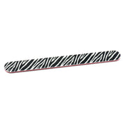Profi Nagelfeilen gerade Zebra Design 10er Set