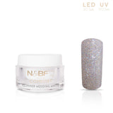 N&BF Comfort Glimmer Farbgel Wedding White 5ml