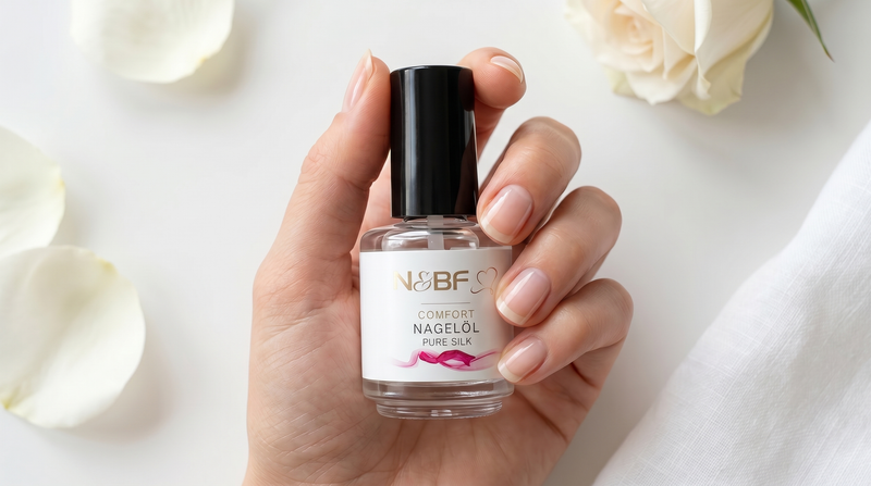 Gesunde Naturnägel mit dem N&BF Comfort Nagelöl Pure Silk
