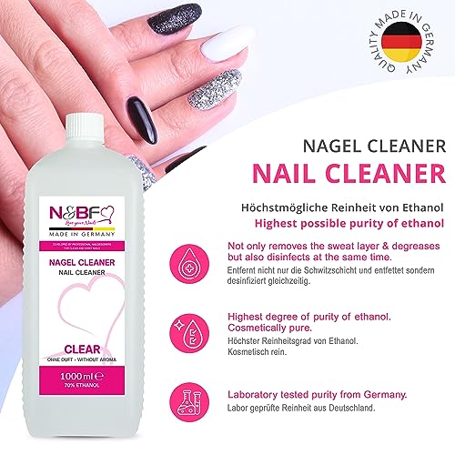 N&BF N&BF Nagel Cleaner all for one klar 1000ml Detailbild 5