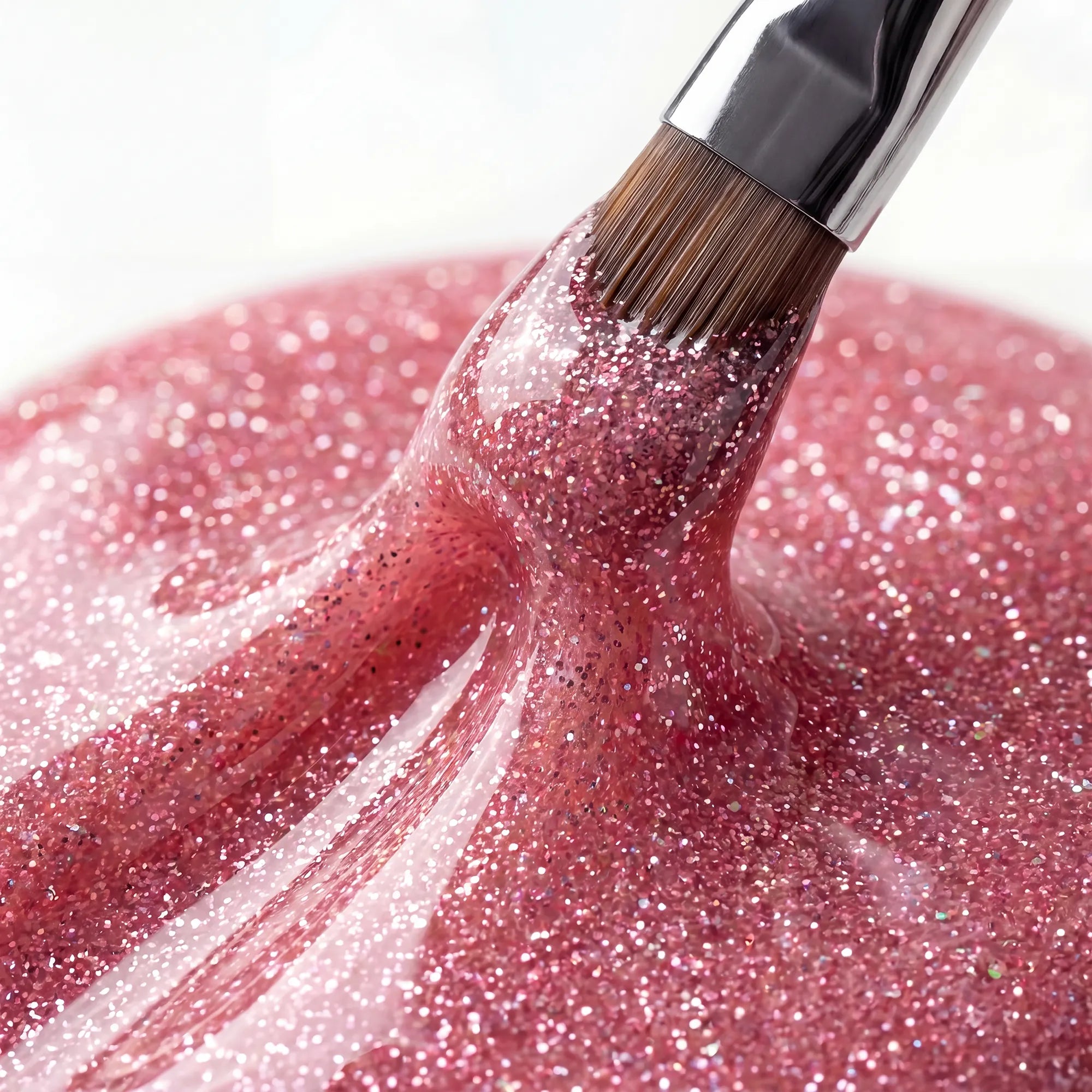 N&BF Comfort Farbgel Pastel Glitter Pink 5ml