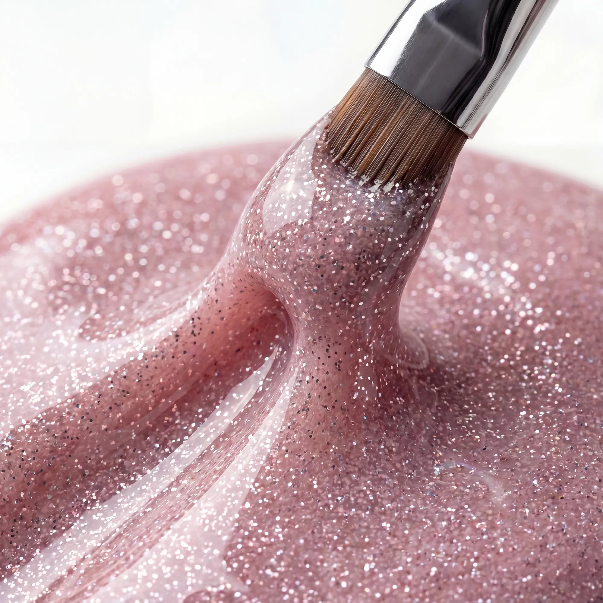 N&BF Comfort Farbgel Pastel Glitter Rose 5ml