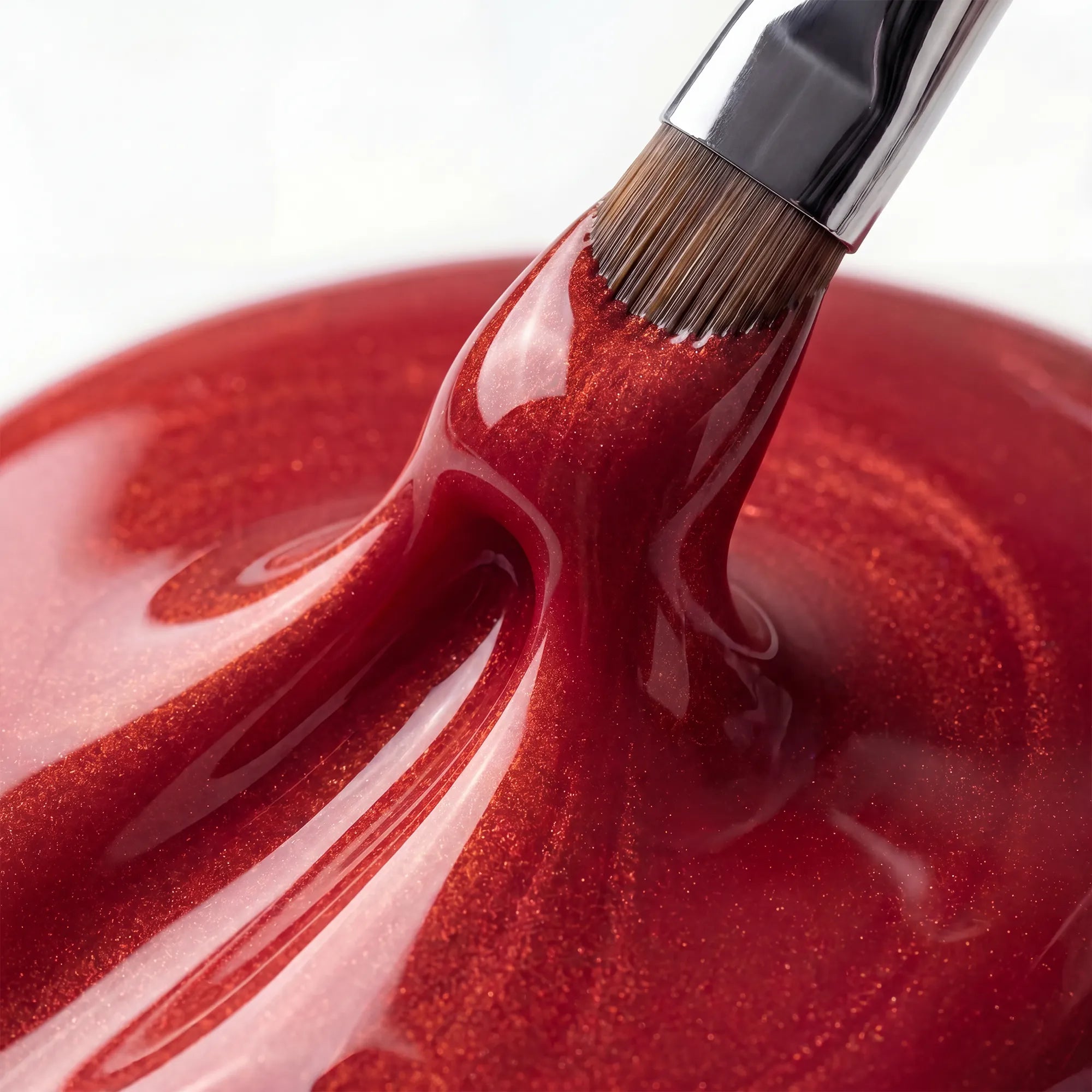 N&BF Comfort Metallic Farbgel Fire Red 5ml