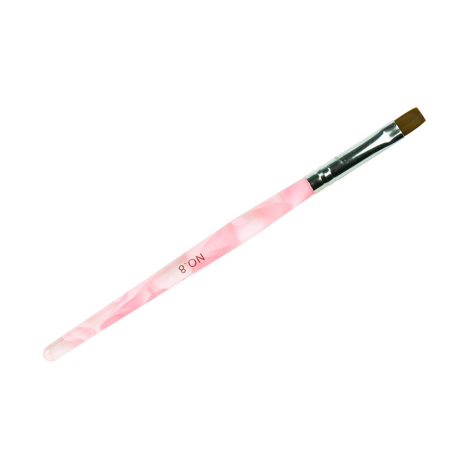 Nails Beauty Factory Profi Studio French Pinsel Kolinsky Pink Gr 8