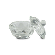 Nails Factory Dappen Dish Kristallglas mit Deckel komplett
