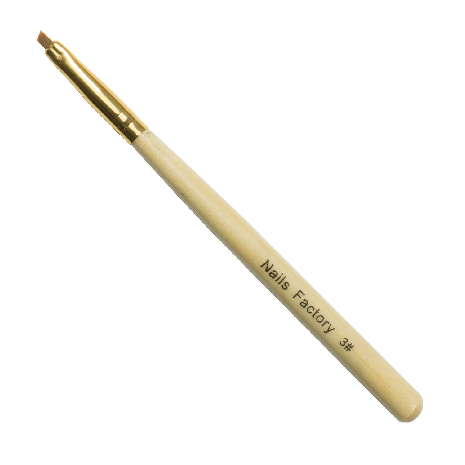 Nails Factory Gel Pinsel Gold French No 3 komplett
