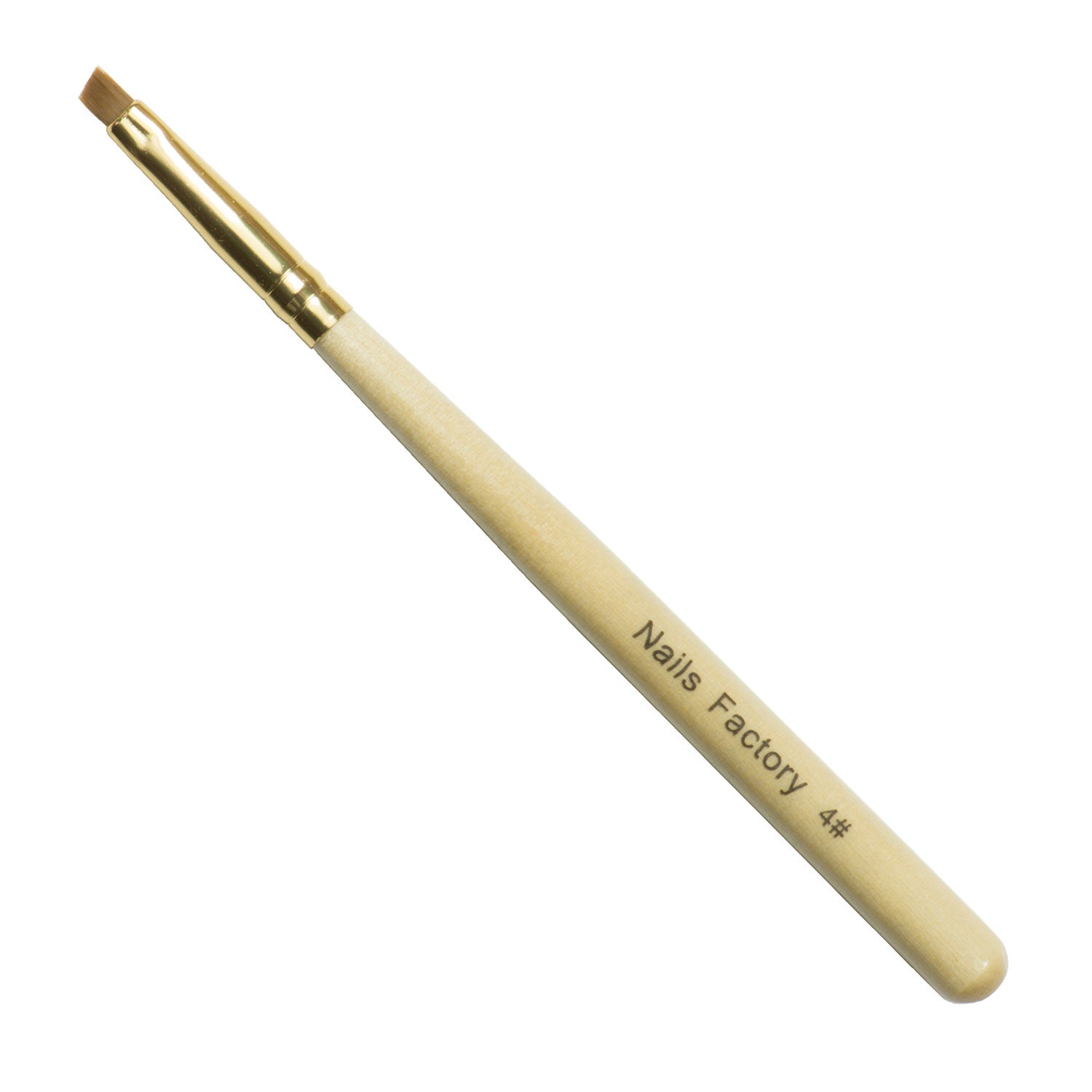 Nails Factory Gel Pinsel Gold French No 4 komplett