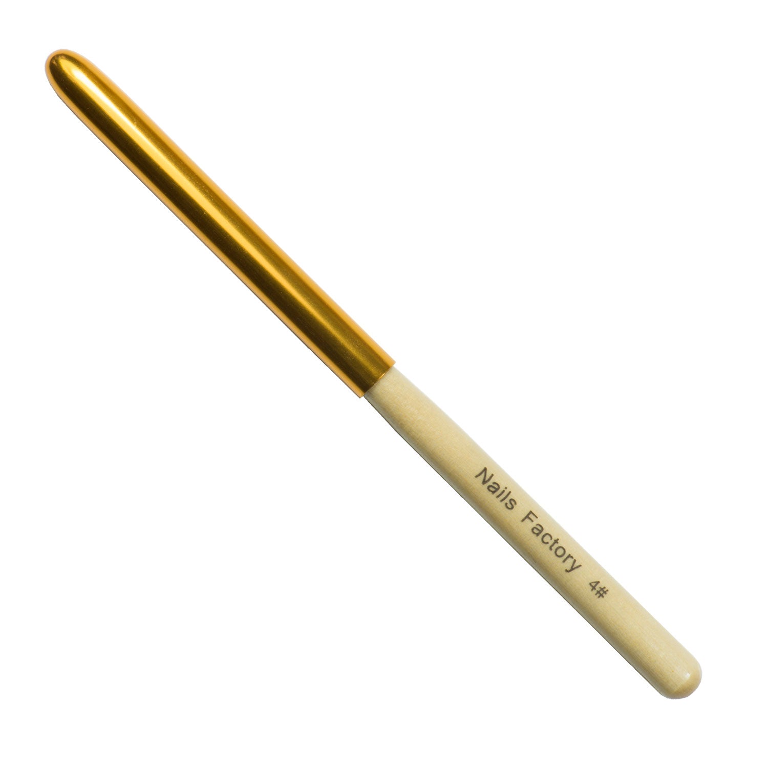 Nails Factory Gel Pinsel Gold French No 4 mit Kappe