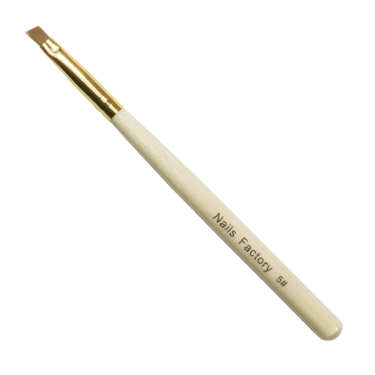 Nails Factory Gel Pinsel Gold French No 5 komplett