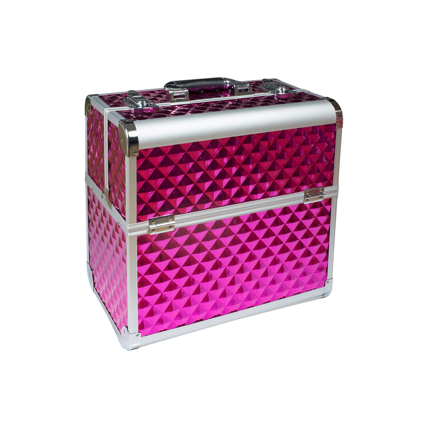 Nails Factory Mobile Nagelstudio Starter Set Lila Diamonds Set Kosmetikkoffer