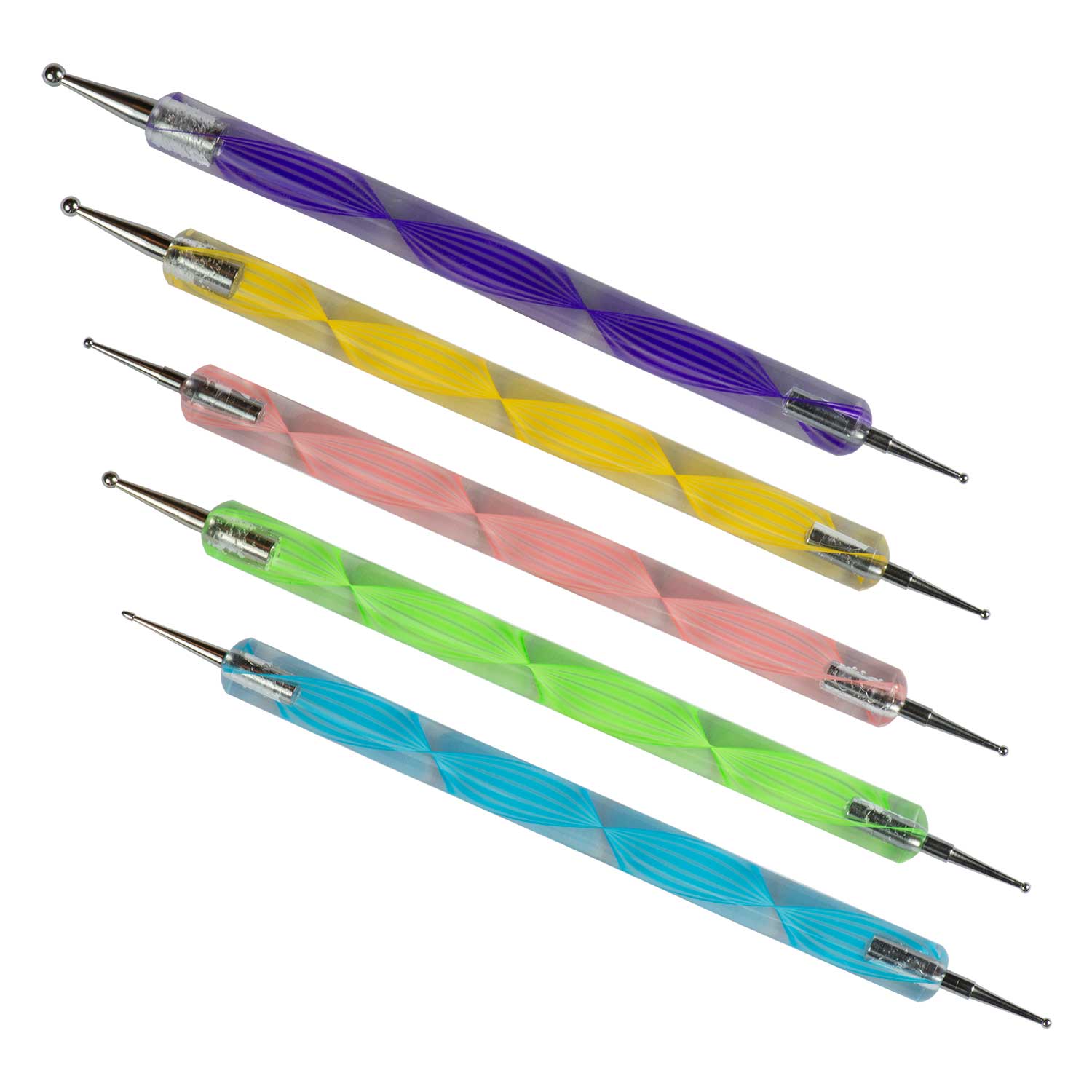 Nails Factory Nailart Dotting Pen bunt 5er Set komplett
