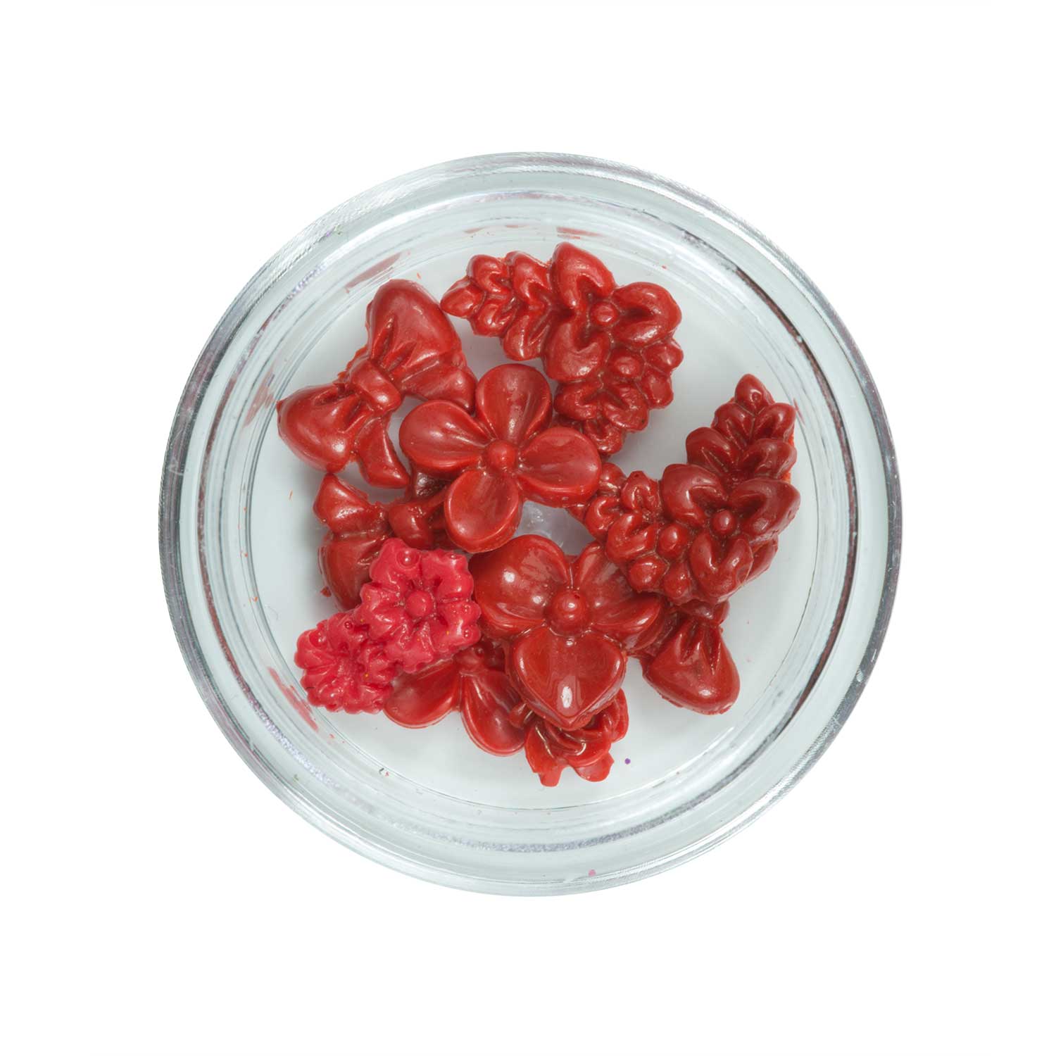 Nails Factory Nailart Glitter Mix Red Fantasy 12er Set 8