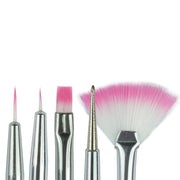 Nails Factory Nailart Pinsel 5er Set Koepfe