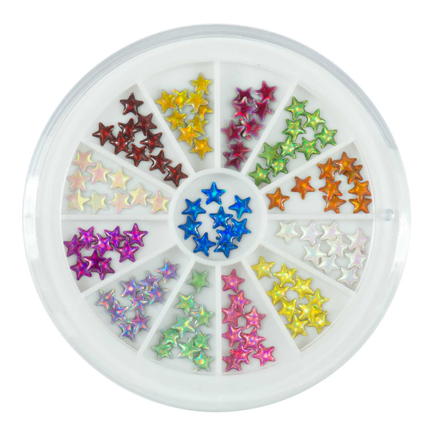 Nails Factory Nailart Rondell Leon Star 12 Farben 120 Stueck