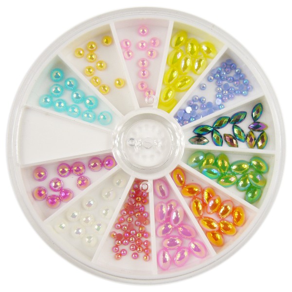 Nails Factory Perlen 12er Rondel