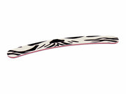 Nails Factory Profi Nagelfeile gebogen Zebra Design 10er Set