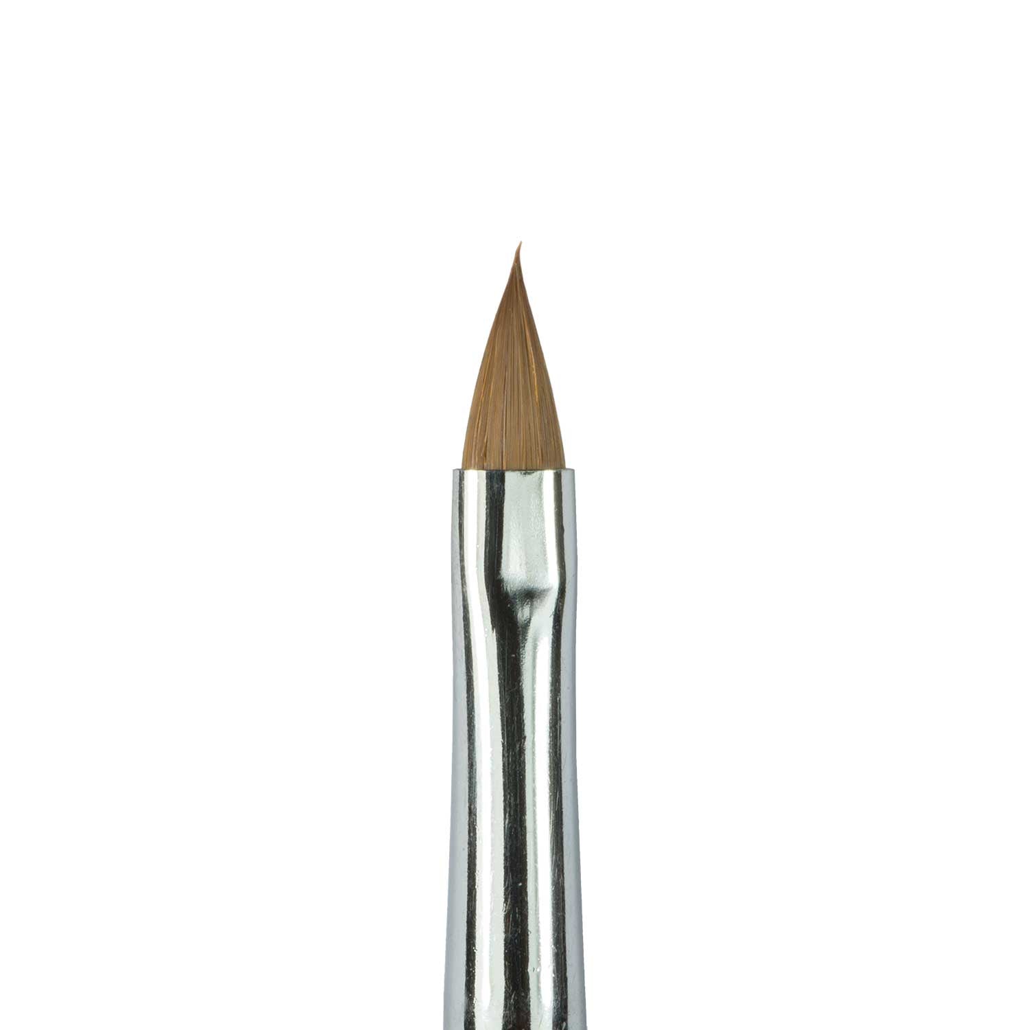 Nails Factory Profi Studio Gel Pinsel Kolinsky Katzenform Groesse 4 kopf