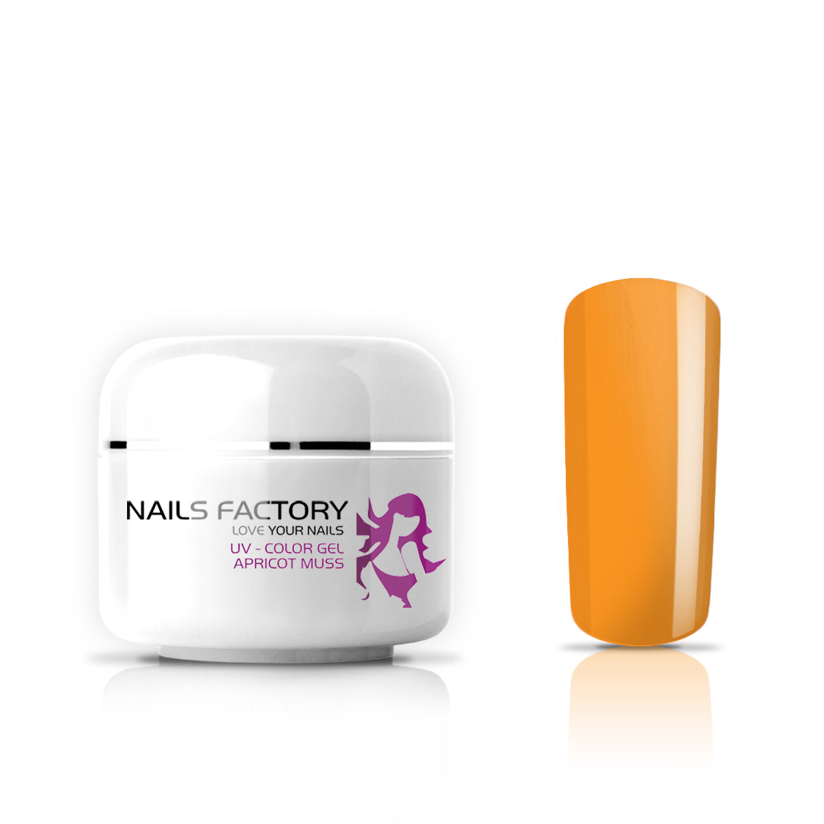 Nails Factory UV Farbgel Apricot Muss Ready for Easter