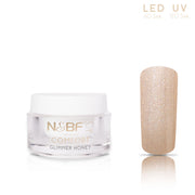 Nails and Beauty Factory Comfort Farbgel Glimmer Honey 5ml