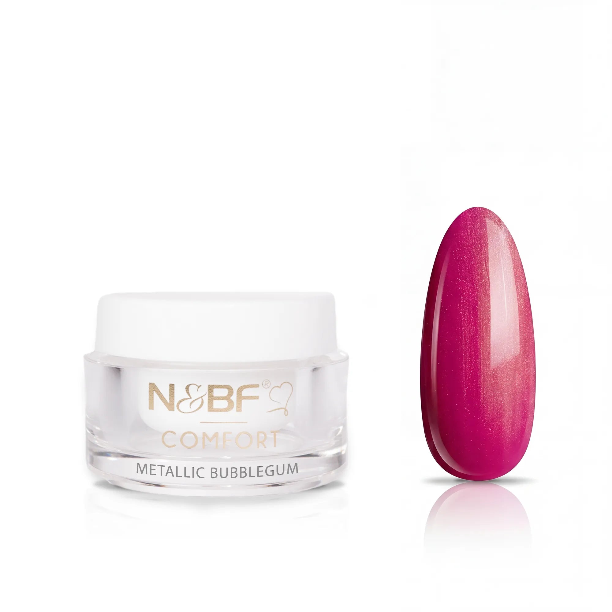 N&BF Comfort Metallic Farbgel Bubblegum II 5ml