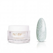 N&BF Comfort Farbgel Pastel Glitter Mint 5ml