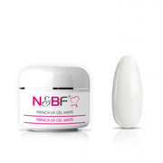 French White UV Gel mittelviskos 5ml