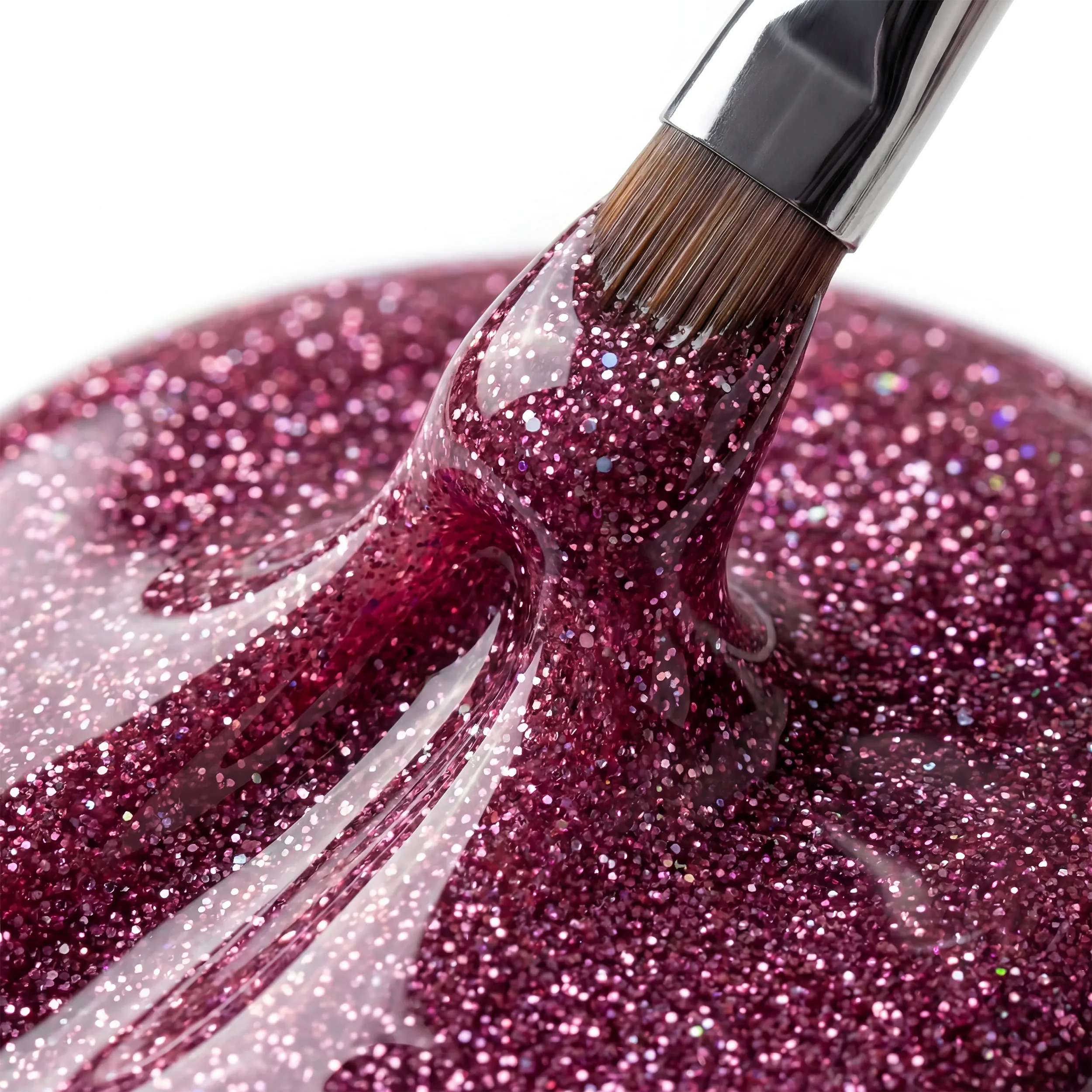 Glitter Farbgel Bellagio Pink 5ml