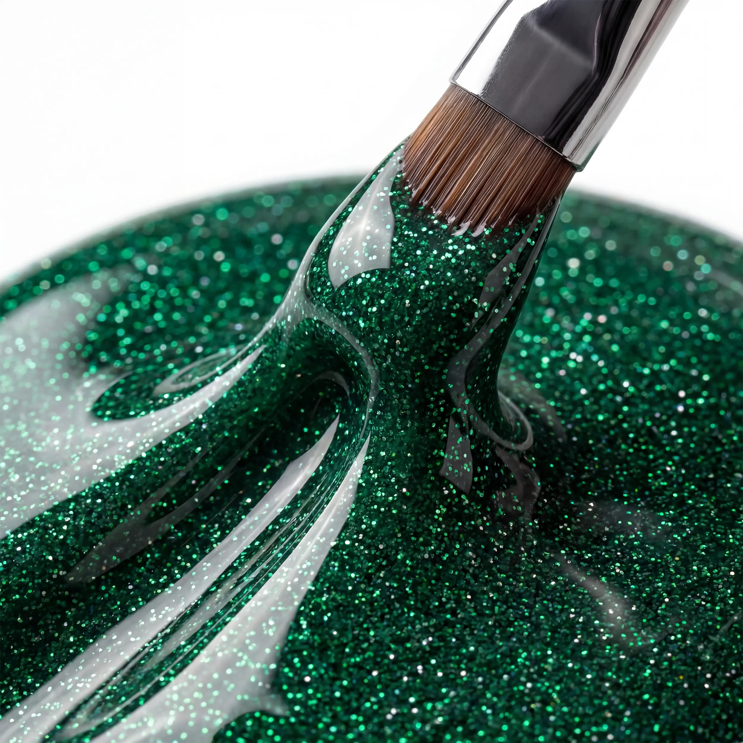 Glitter Farbgel Green Valley 5ml