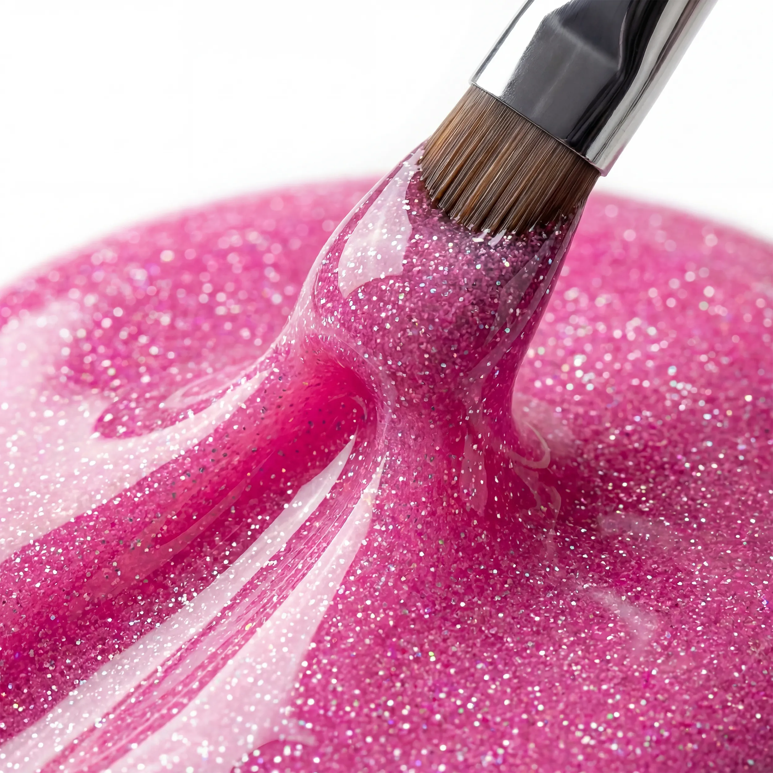 N&BF Glitter Farbgel Shinny Pink 5ml