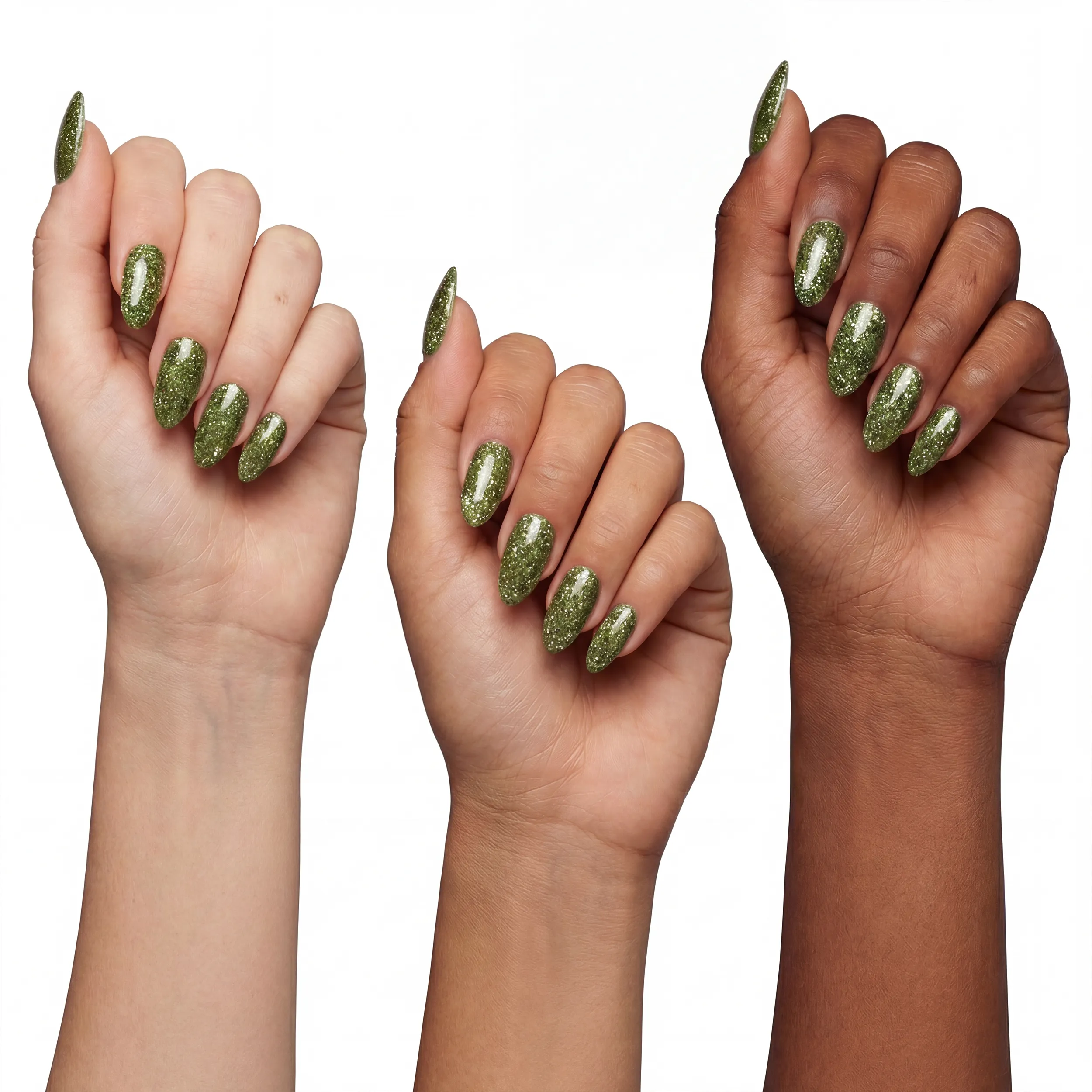 Glitter Farbgel Spring Green 5ml