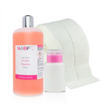 N&BF N&BF High Gloss Finish Cleaner 500ml Zelletten & Dispenser Set Rosa Produktbild