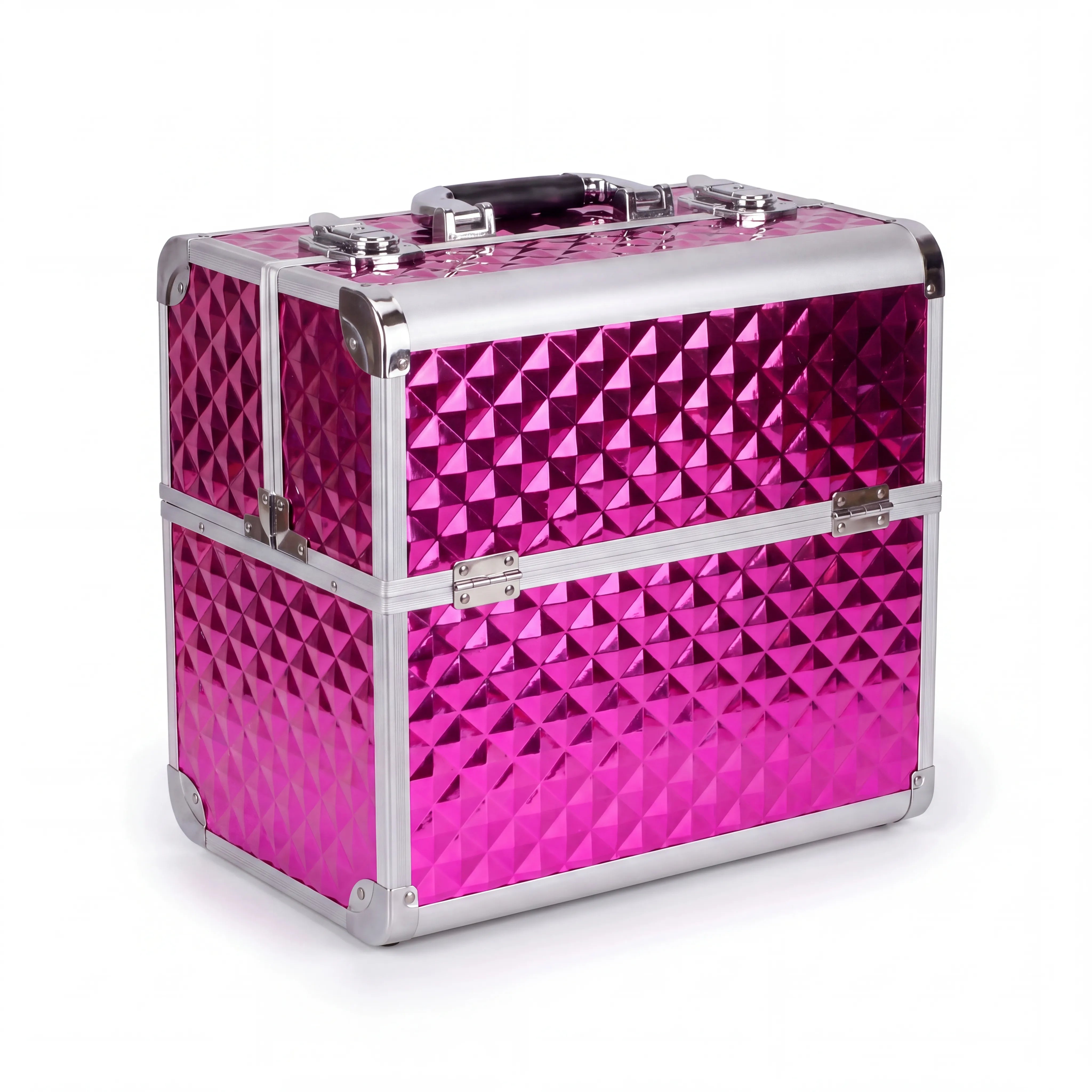 Kosmetikkoffer Aluminium Pink Diamonds