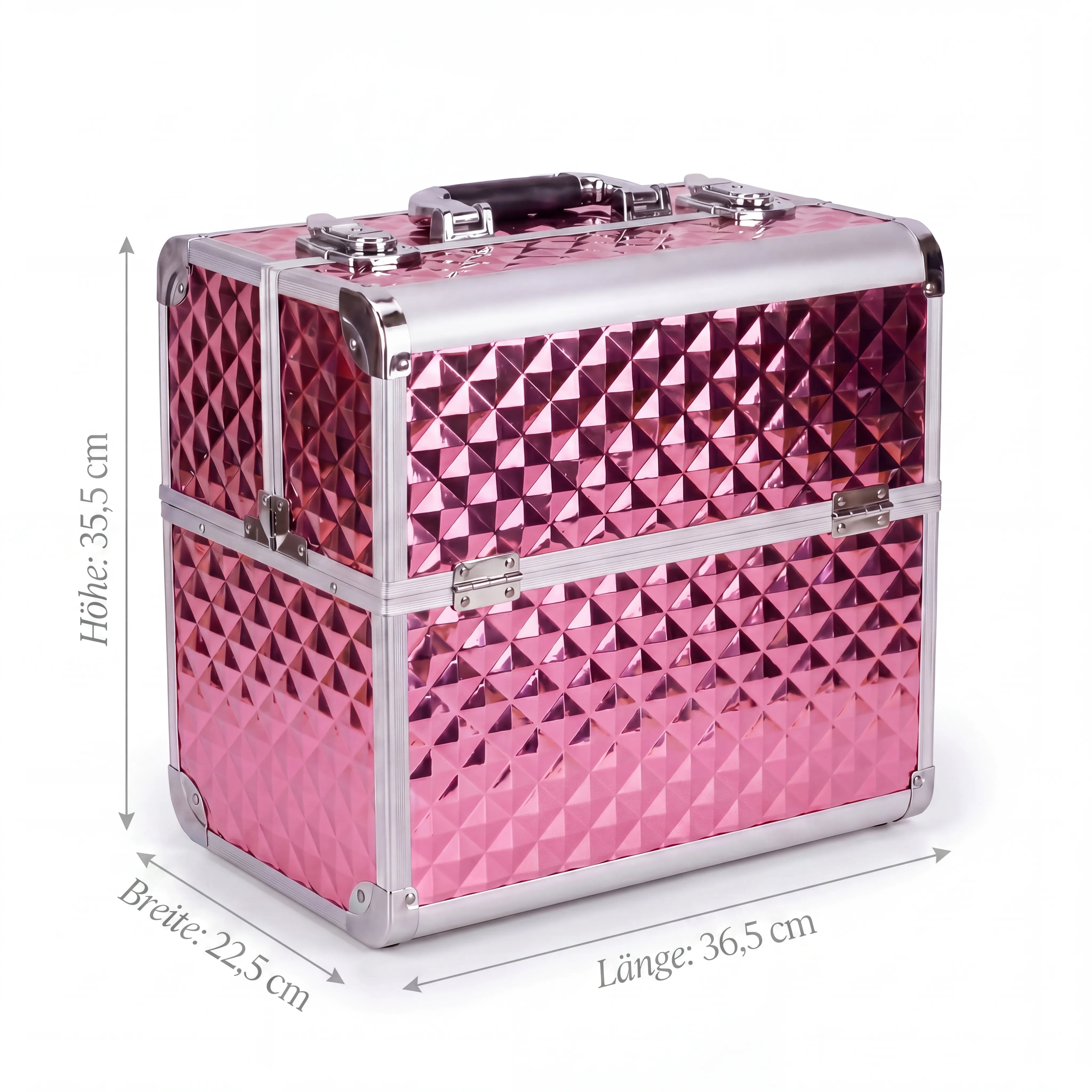 Kosmetikkoffer Aluminium Rosè Diamonds