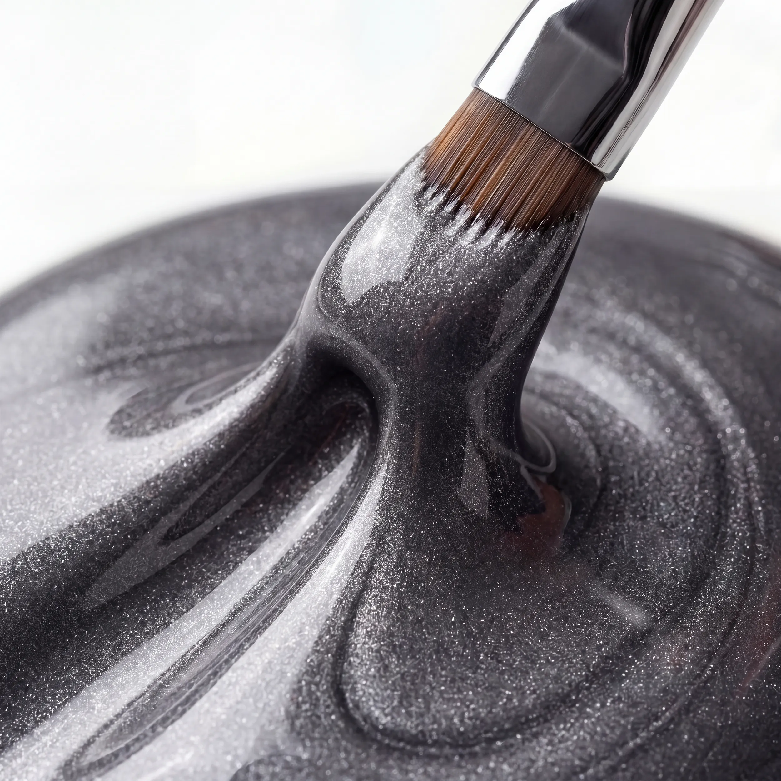 Metallic Farbgel Dark Silver 5ml