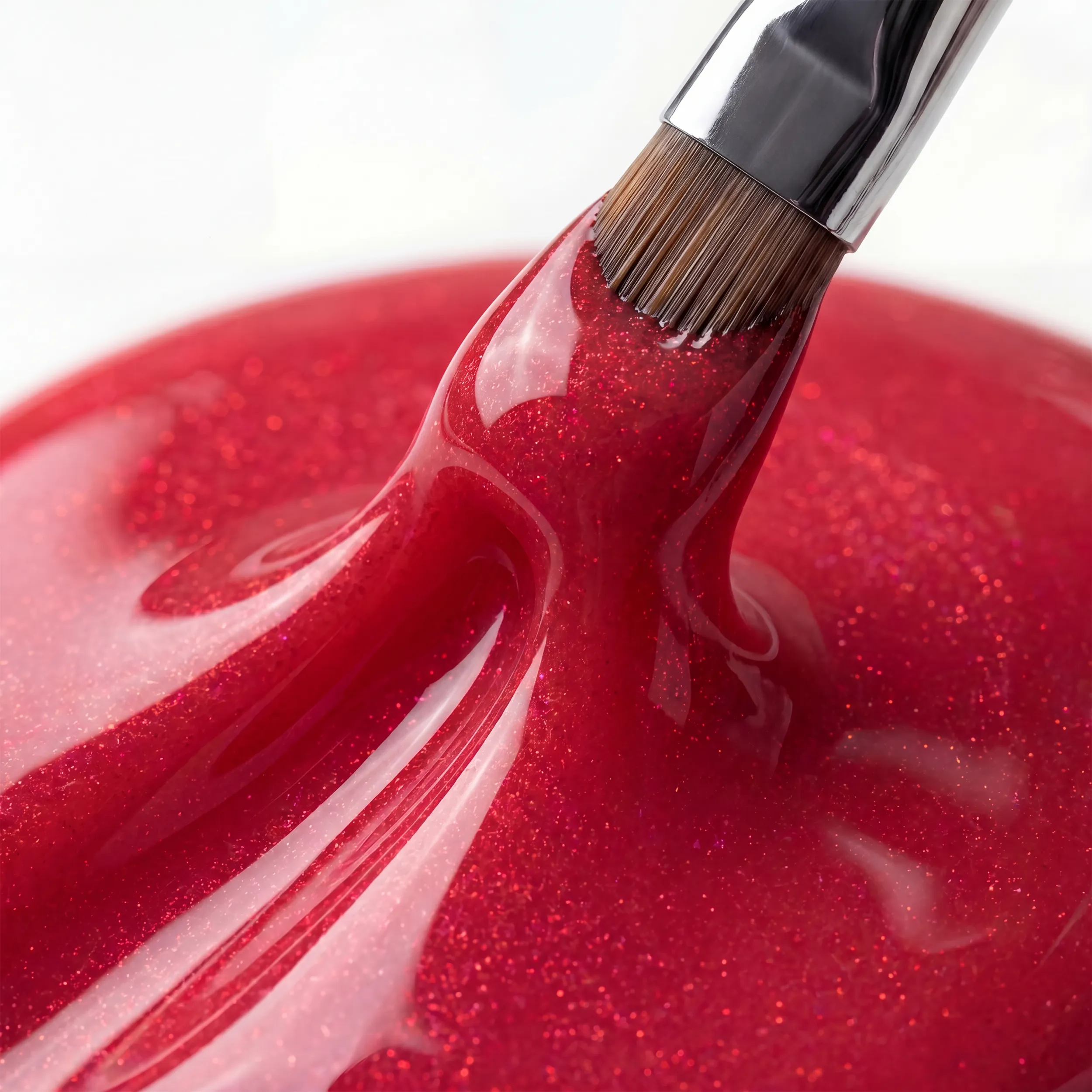 Metallic Farbgel Passion Red 5ml
