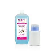 N&BF Nagel Cleaner Kokosnuss Duft 500ml + Dispenser Pumpflasche 150ml Produktbild