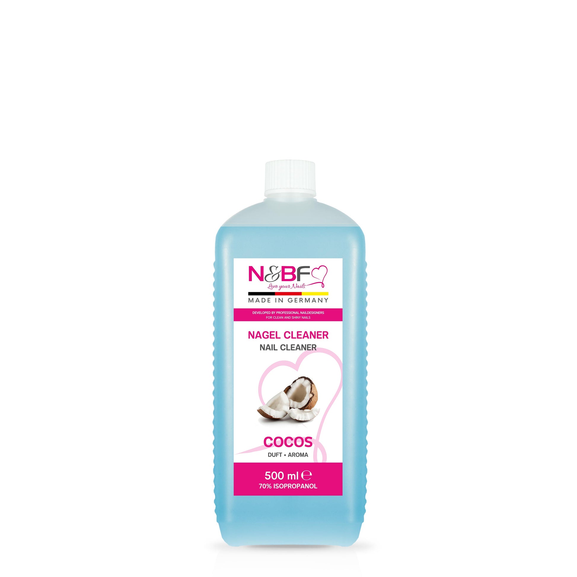 N&BF Nagel Cleaner Kokosnuss Duft 500ml Produktbild