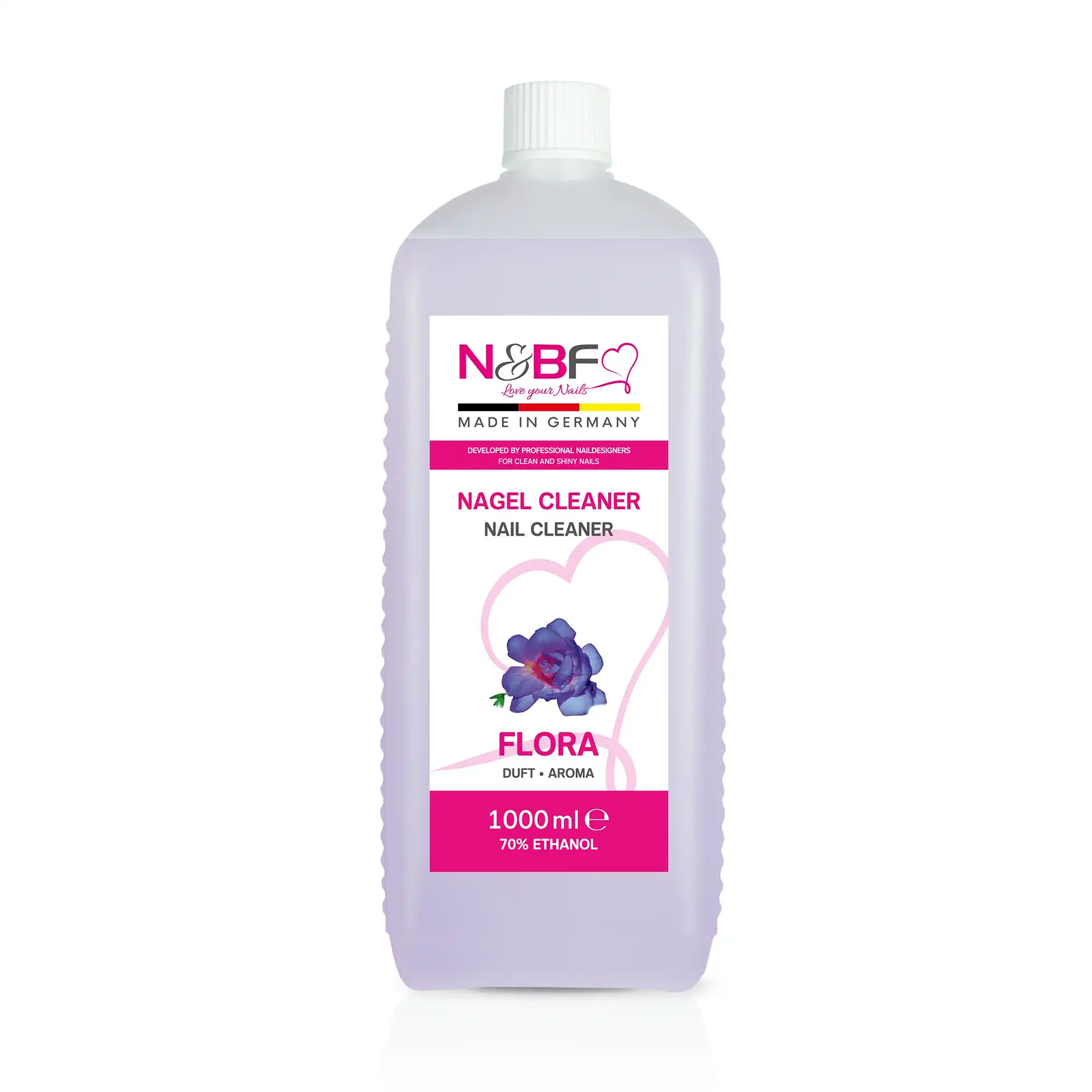 N&BF N&BF Nagel Cleaner all for one Flora 1000ml Produktbild