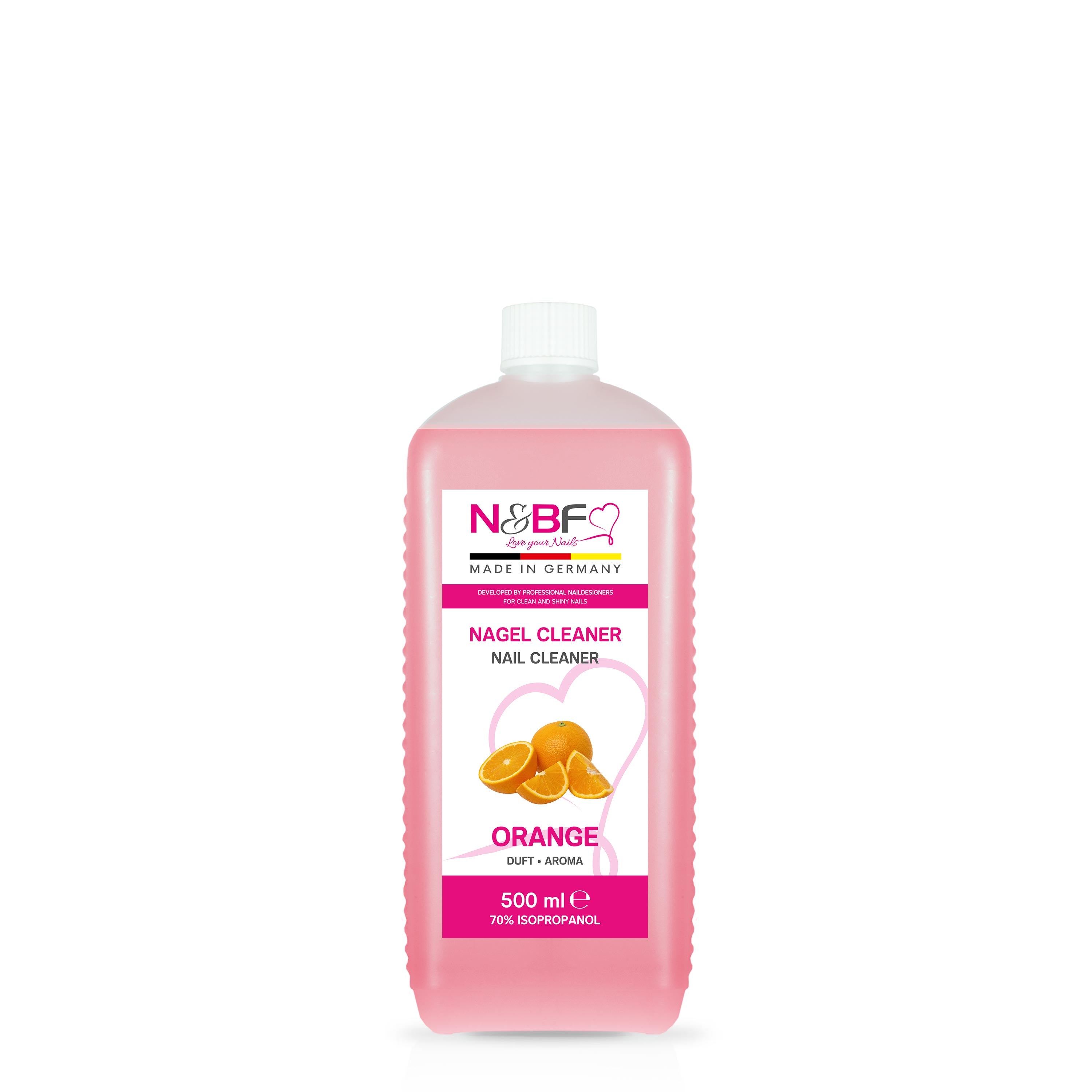 N&BF Nagel Cleaner Orange Duft 500ml Produktbild