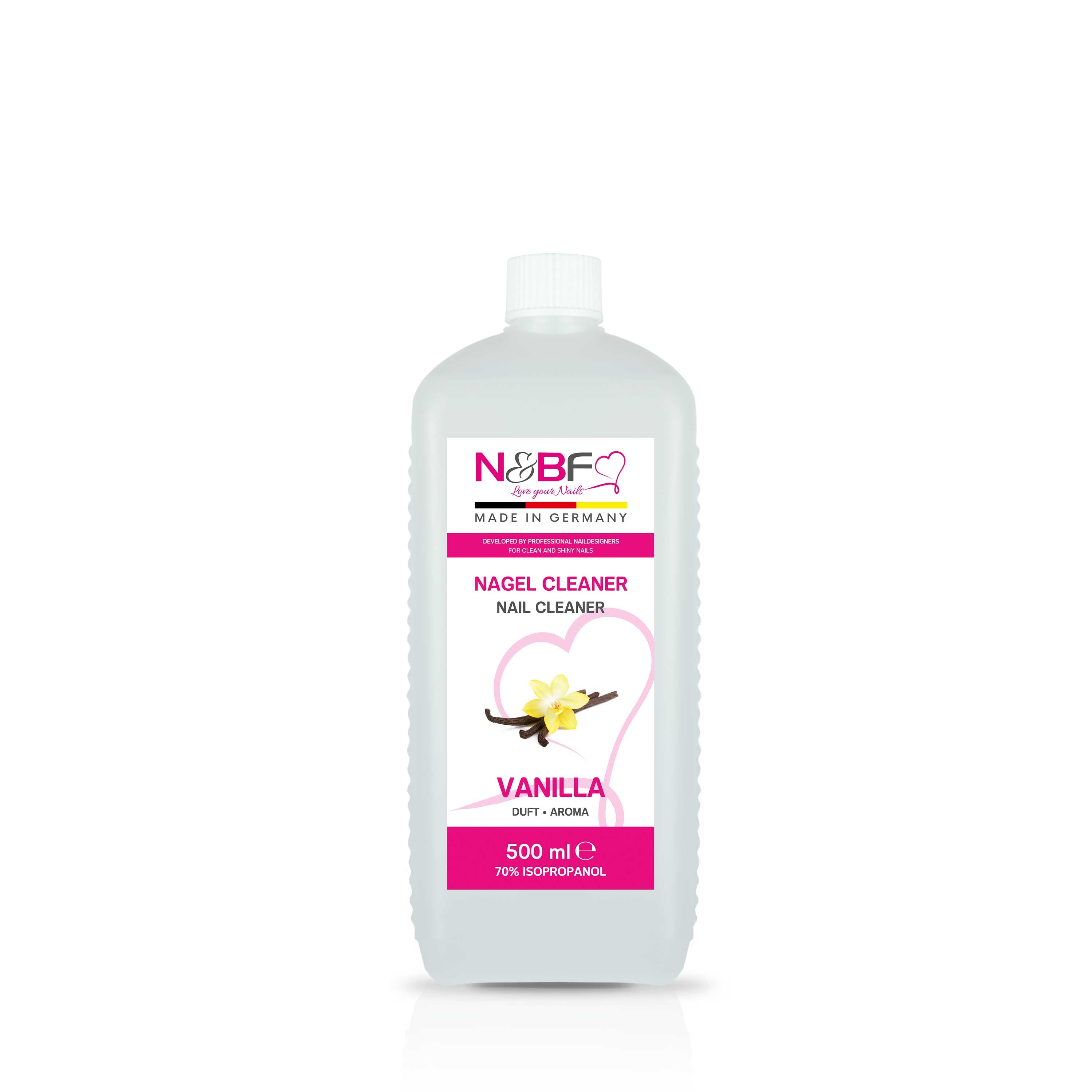 N&BF Nagel Cleaner Vanille Duft 500ml Produktbild