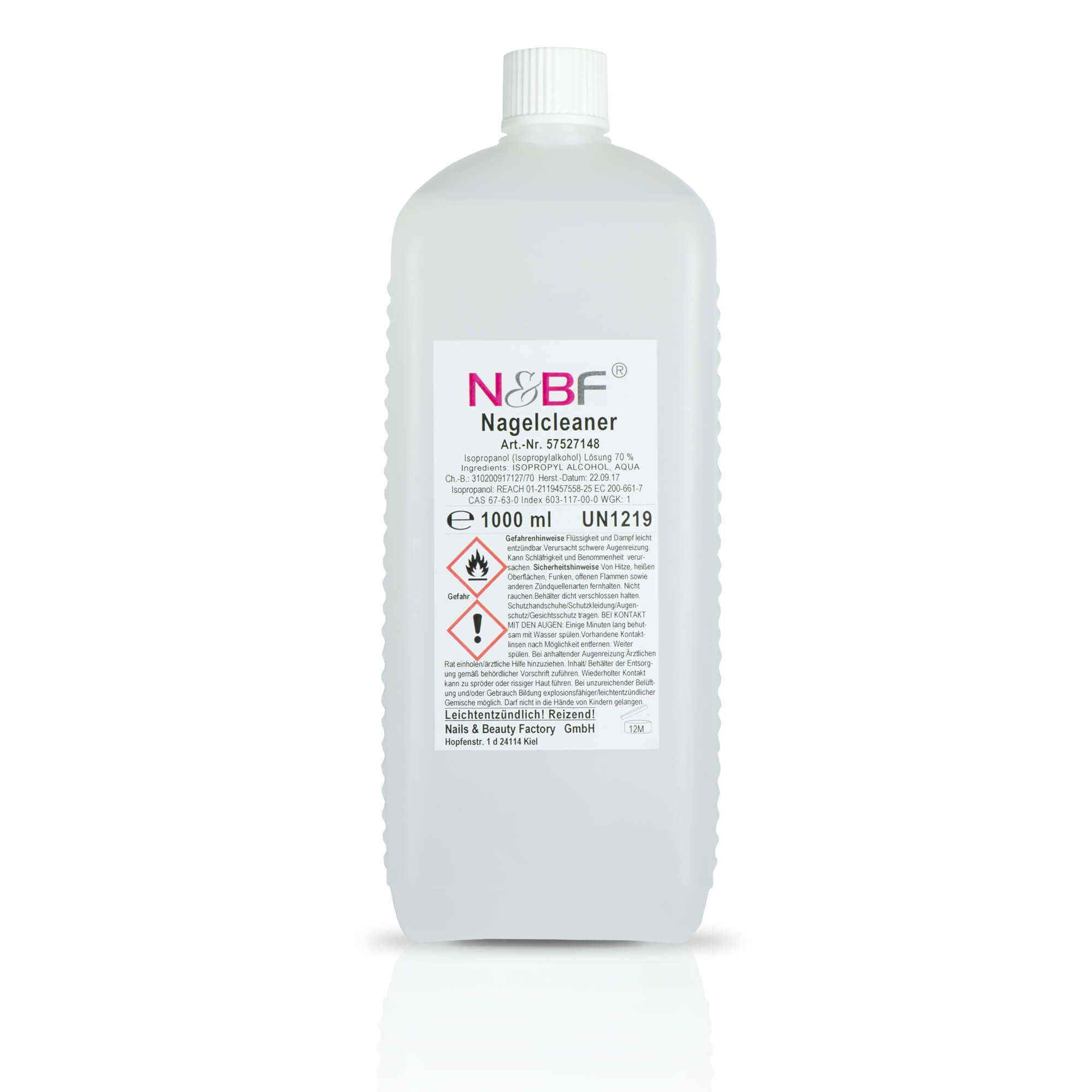 N&BF Nagel Cleaner 1000ml 4er Set Detailbild 2