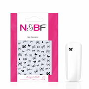 Nails and Beauty Factory Nagelsticker Butterfly Black 1