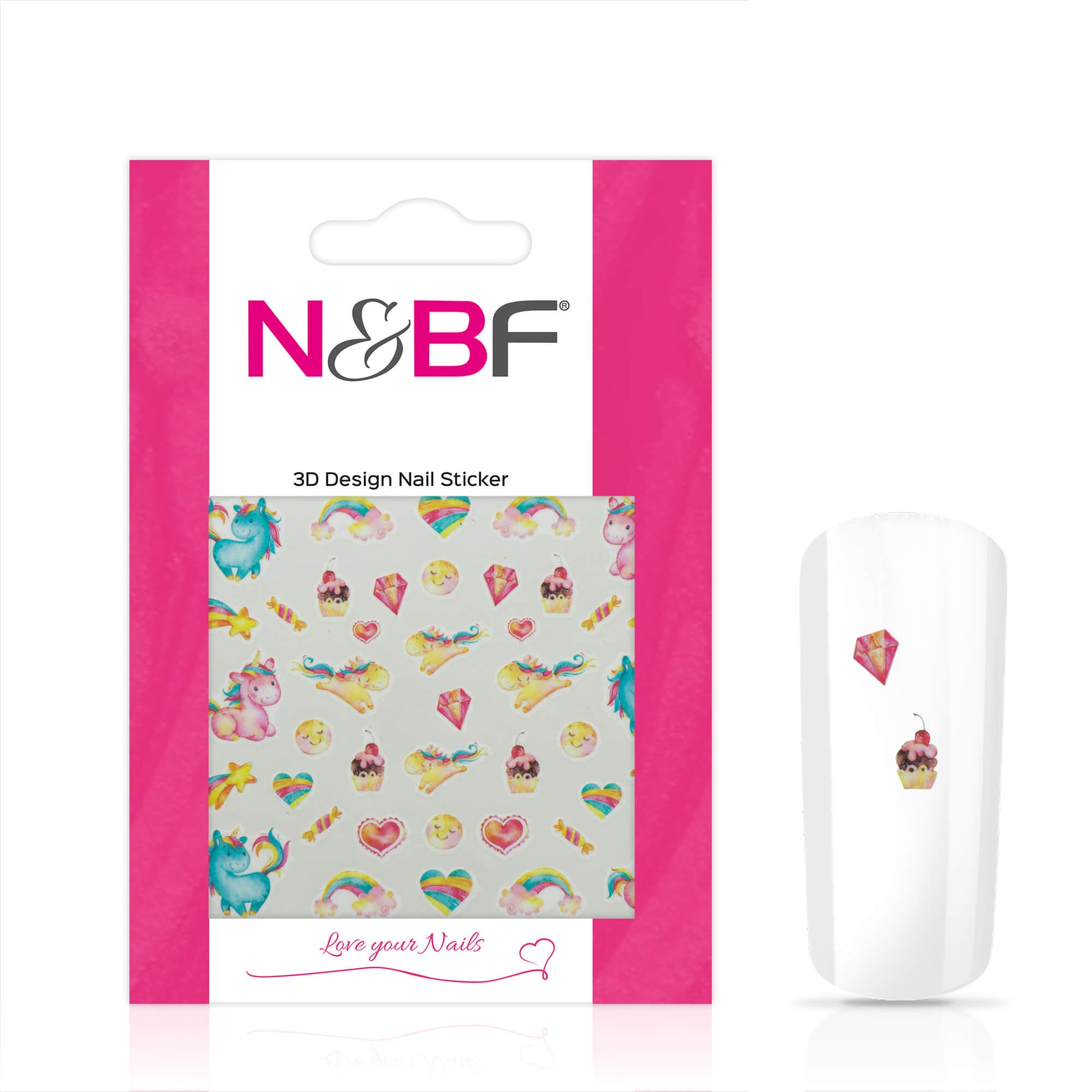 Nails and Beauty Factory Nagelsticker Fantasy Diamonds 1