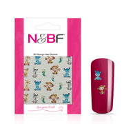 Nails and Beauty Factory Nagelsticker Fantasy Dschungle 1