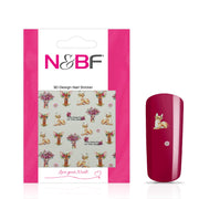 Nails and Beauty Factory Nagelsticker Fantasy Fine Deer