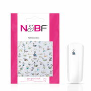 Nails and Beauty Factory Nagelsticker Orgnament Swan Gold 1