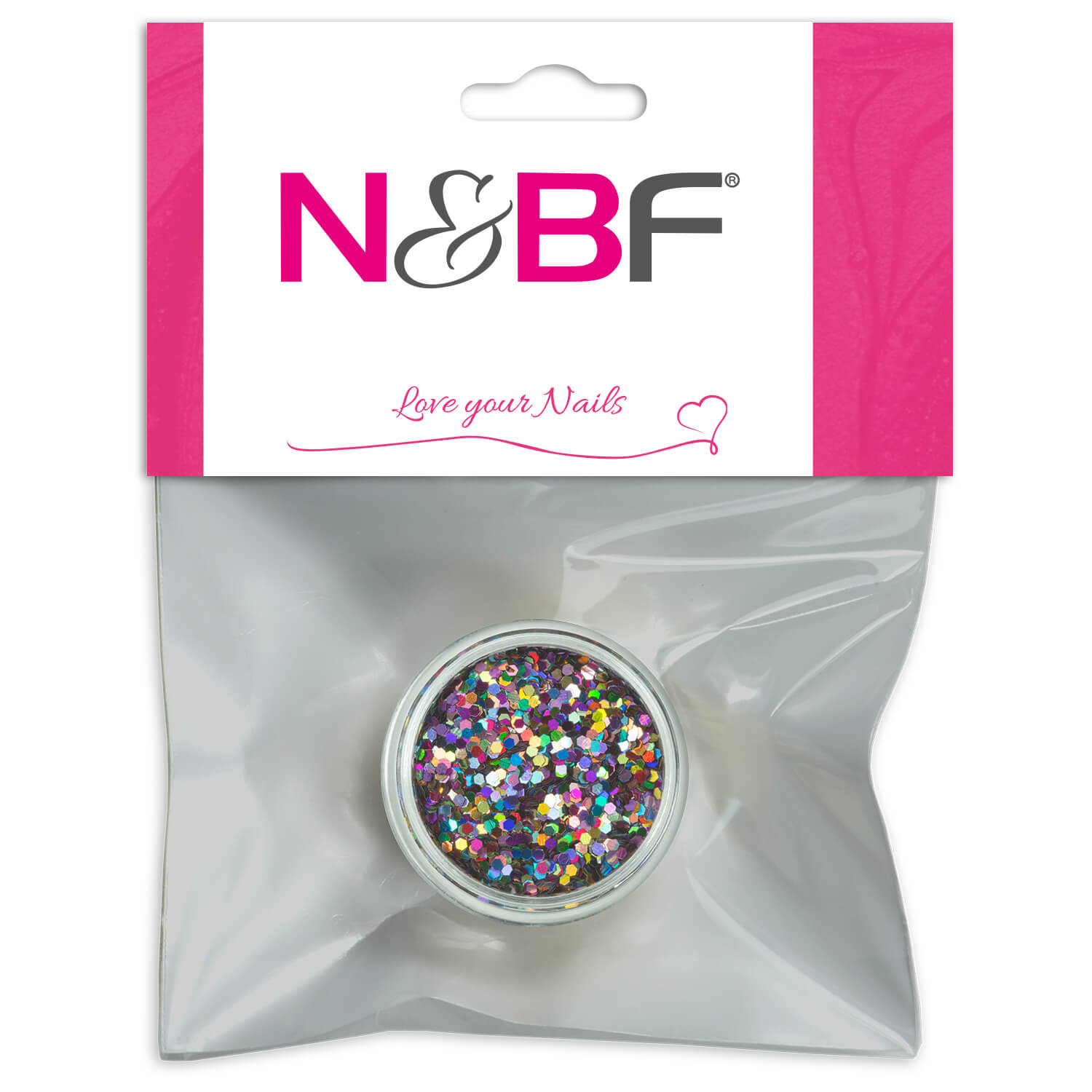 Nails and Beauty Factory Nailart Pailletten small Multi Color