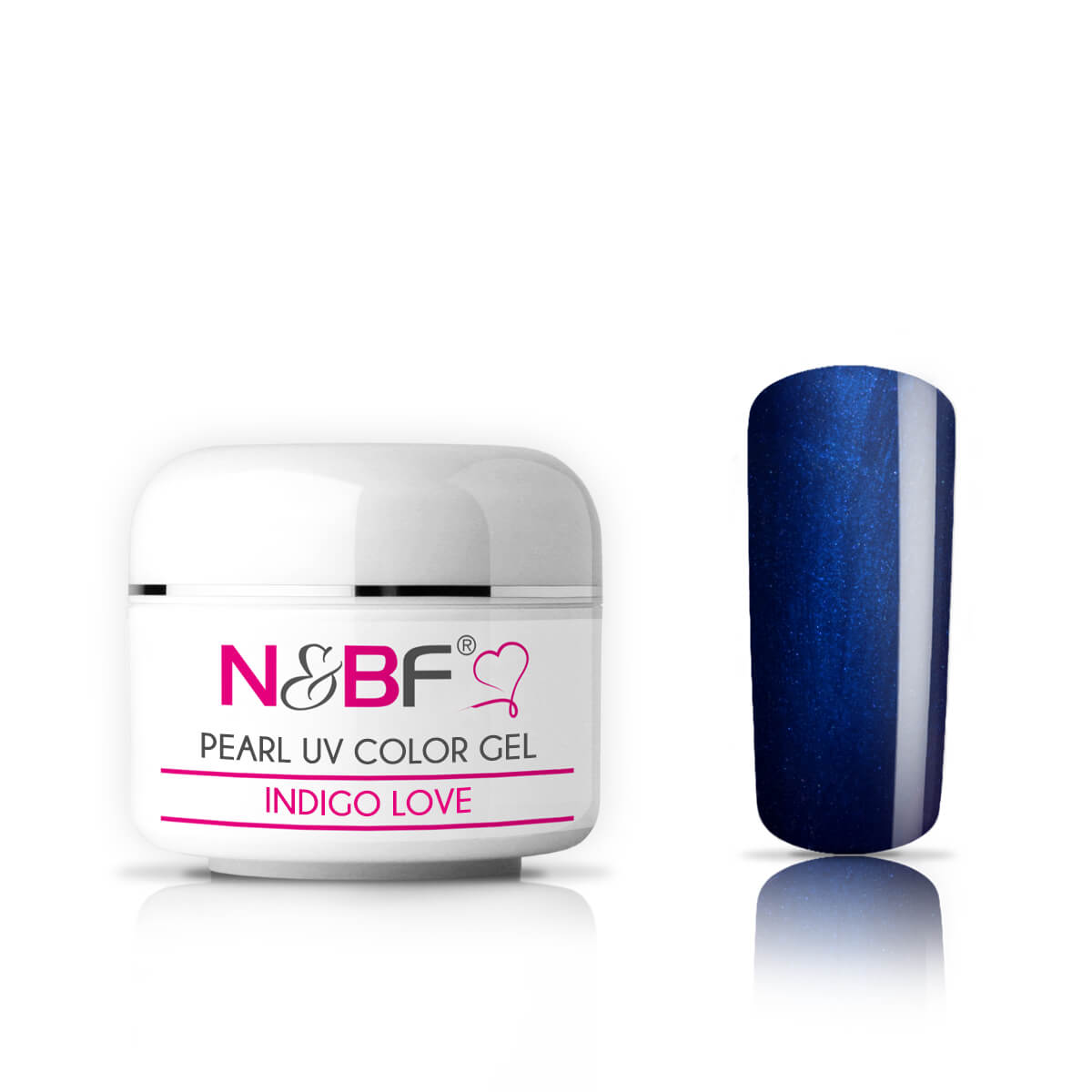 Nails and Beauty Factory Pearl UV Color Gel Indigo Love 5ml