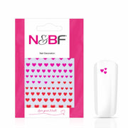 Nails and Beauty Factory Red Pink Hearts 1